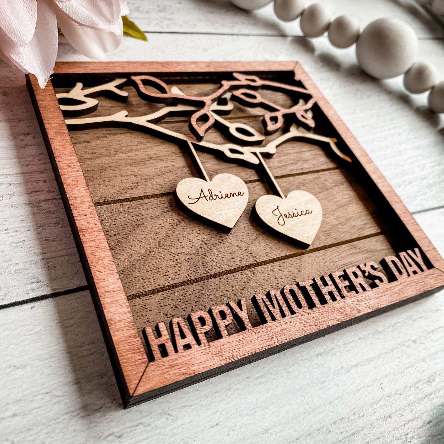 Hanging Hearts Frame