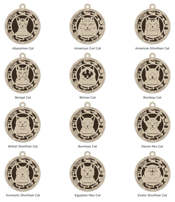 Adorable Cat Ornaments