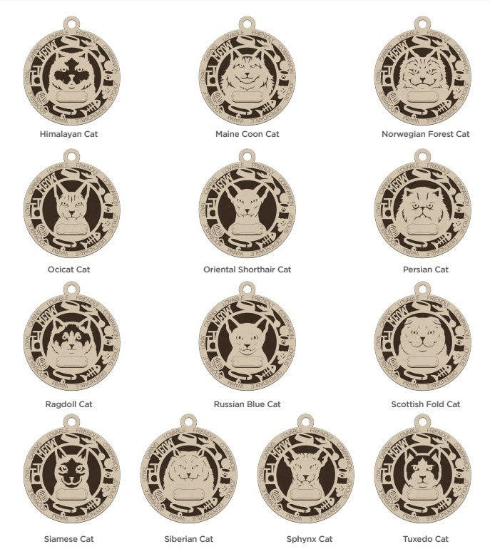Adorable Cat Ornaments
