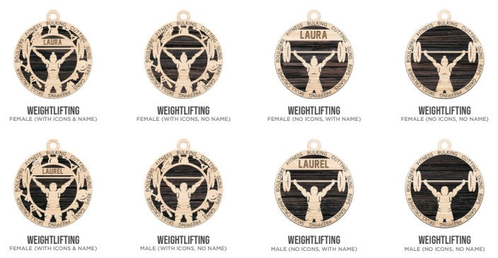 Sports Series Ornaments
