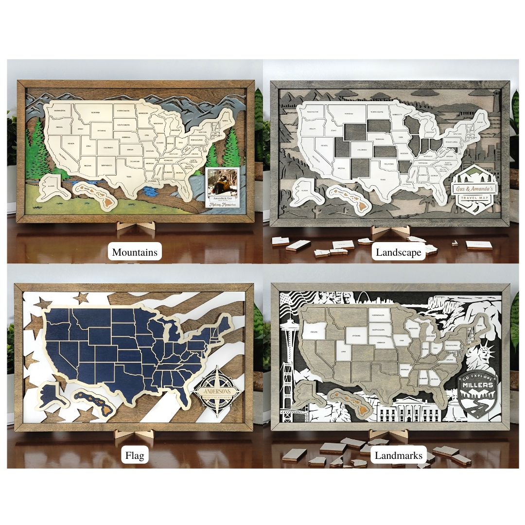 United States Travel Map