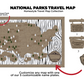 National Parks Travel Map